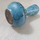 Blue vase signed Alain Maunier