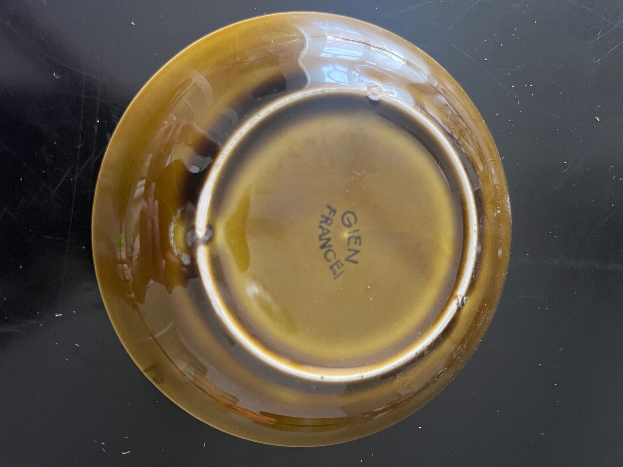 Gien earthenware oyster service