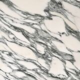 Michel Kin Arabescato marble coffee table for Arflex, 1960