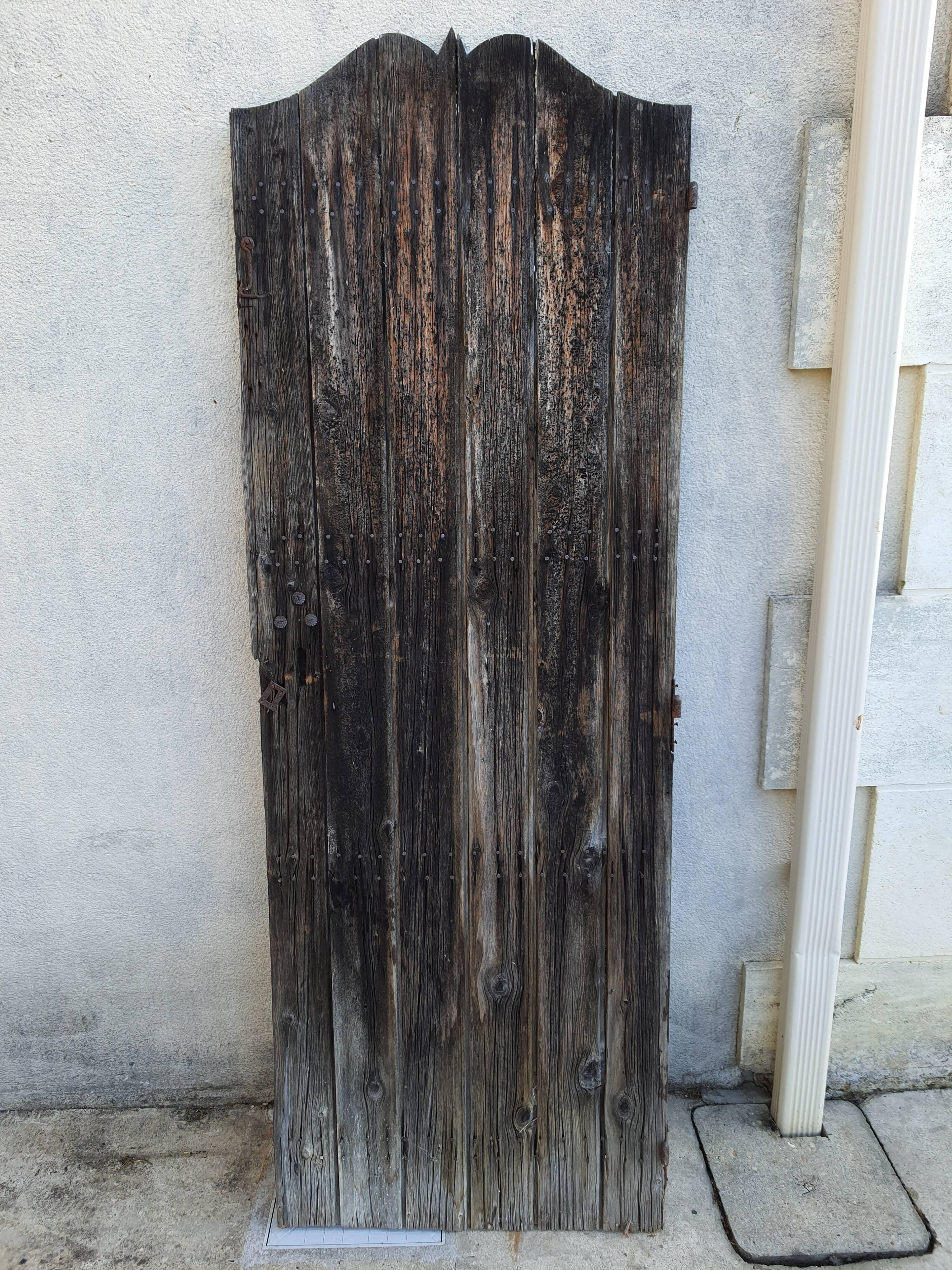 Set de 2 portes ancienne