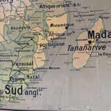 Old map Political Africa - n°17 and 17 bis by Vidal Lablache