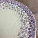 Large compotier Longwy Verveine in earthenware – antique