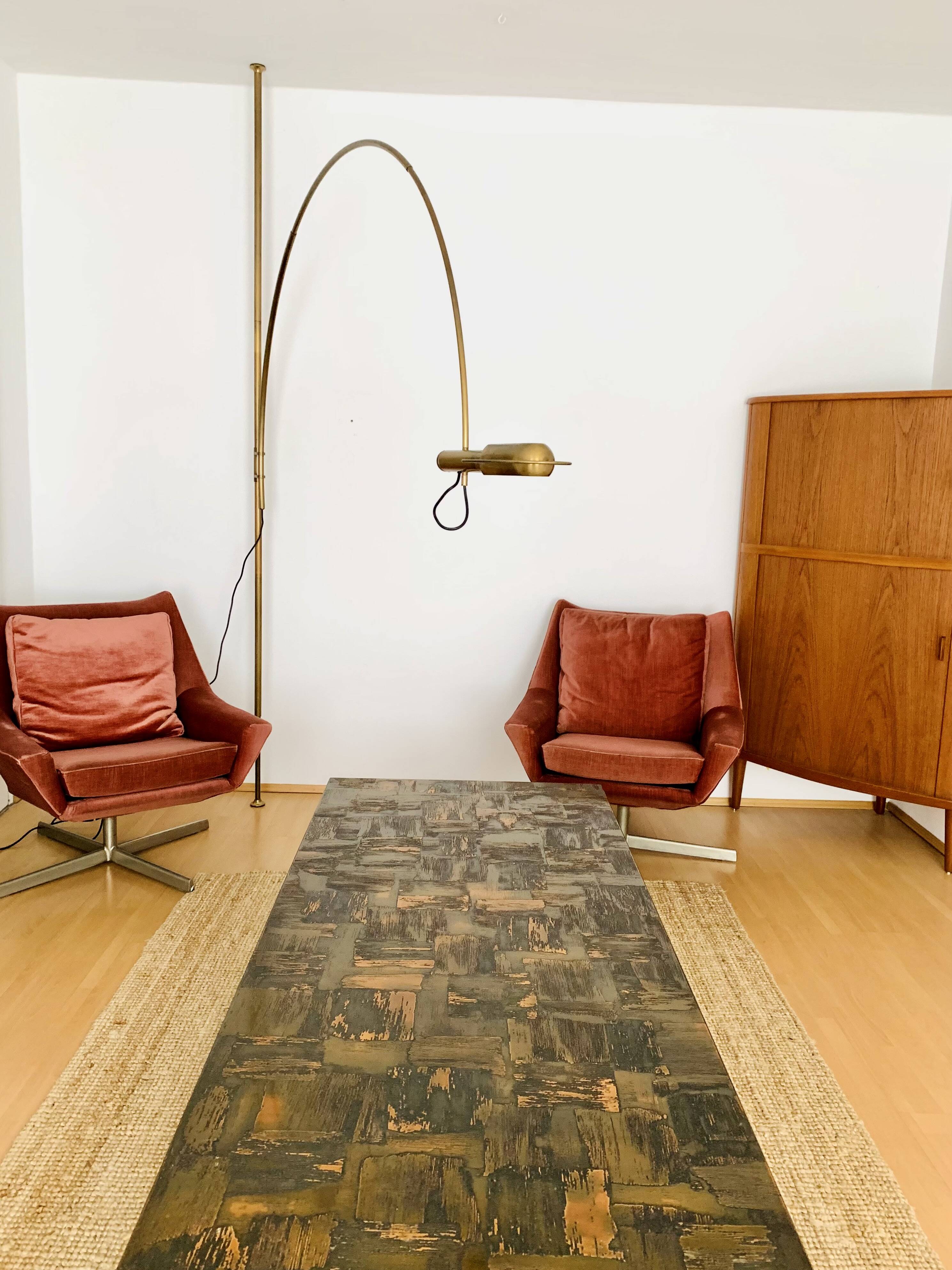 Adjustable Arc Floor Lamp by Florian Schulz