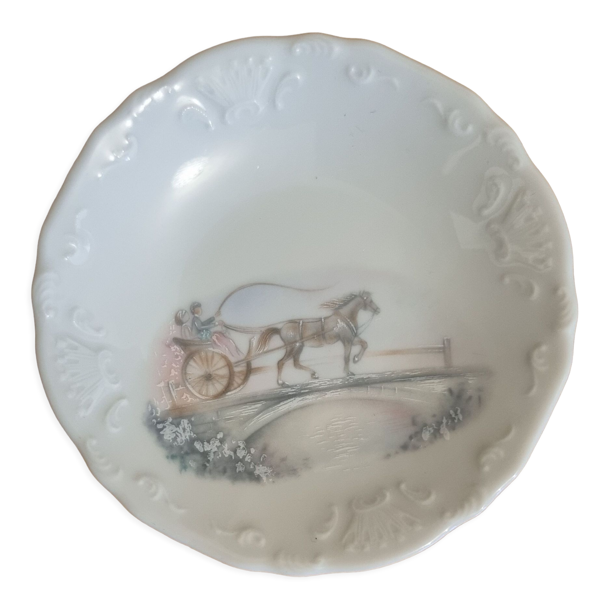 Limoges porcelain cup Tharaud RLV model Tendresse