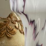 Vintage glass paste vase