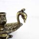 Art Nouveau "bird" candlestick in brass or bronze