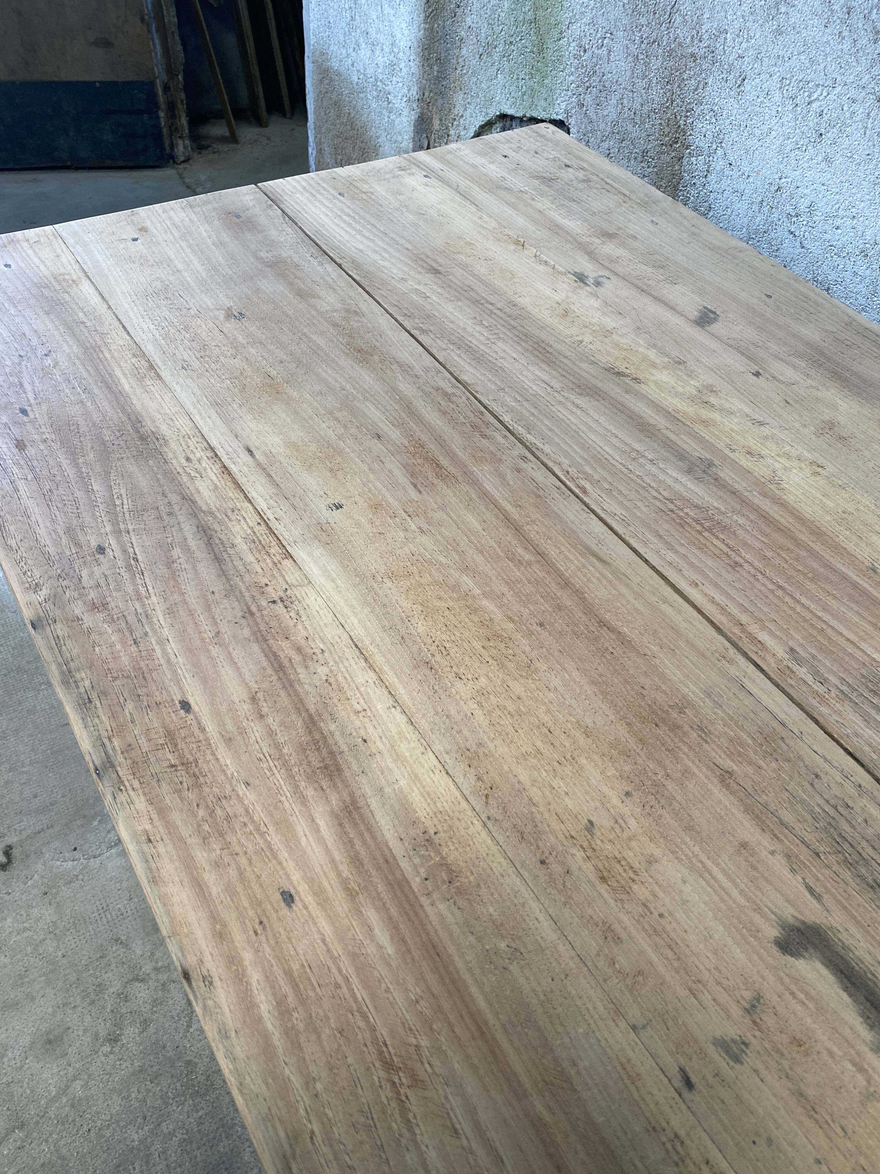 Oak farmhouse table
