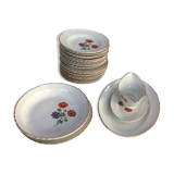 Service de table 29 pièces  Orchies Moulin des Loups - vintage