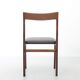 Suite of 6 Scandinavian rosewood chairs from Rio