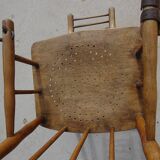 Ancienne chaise haute Baumann