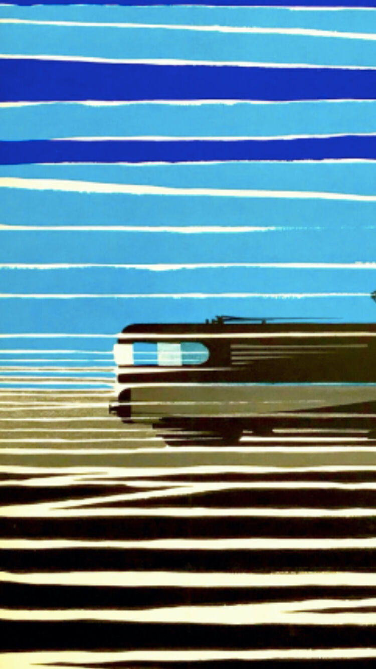 SNCF retro style poster