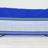 Vintage 190s folding camping stool with clutch