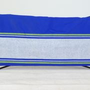 Vintage 190s folding camping stool with clutch