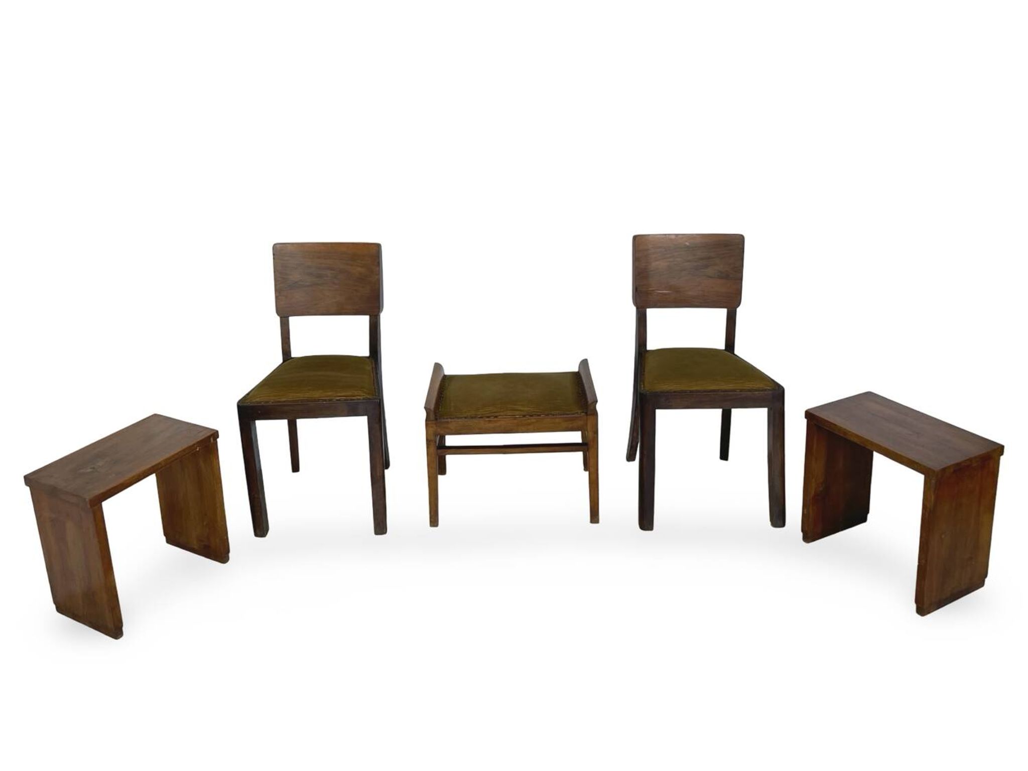Seating armchair group, 1920s