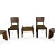 Seating armchair group, 1920s