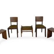 Seating armchair group, 1920s