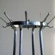 vintage standing coat rack | 70s | chrome