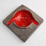 Mid-Century Ceramic Ashtray by Jan van Erp, The Netherlands 1970s