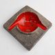 Mid-Century Ceramic Ashtray by Jan van Erp, The Netherlands 1970s