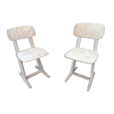 Pair of adult casala chairs