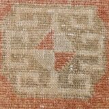 3x12 Vintage Oushak Runner Rug, Antique Rug, Hallway Runner Rug, 82x365Cm