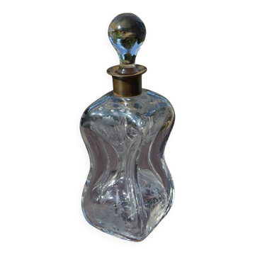 Carafe en cristal gravé Jacob Eiler Bang Danemark