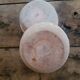 Two rustic glazed earthenware salad bowls, French craftsmanship, circa 1