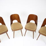 Set of Four Dining Chairs Designed by Oswald Haerdtl, 1960s.