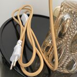 Vintage amber glass walker