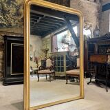 Fireplace mirror gilded wood louis philippe xix century 1m75 x 1m21