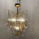 Murano Glass Feather Chandelier 1970’s