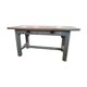 Patinated farm table