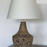 Sandstone lamp signed agnes escala