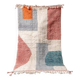 Colorful Azilal rug woven in natural wool size 250cm×150cm