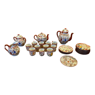 31-piece vintage Japanese service