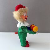 Vintage wind-up clown Carl