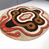Large modernist rug, 1970s