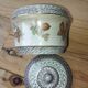 Vintage glazed stoneware bonbonnière by Jacques Breugnot – 1960s/70s