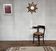 Office armchair bistrot Fischel cannée vintage cannage 1950