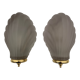 Pair of sconces decorated with vintage shells
