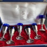 Box of 6 overlay liqueur glasses - Bristol