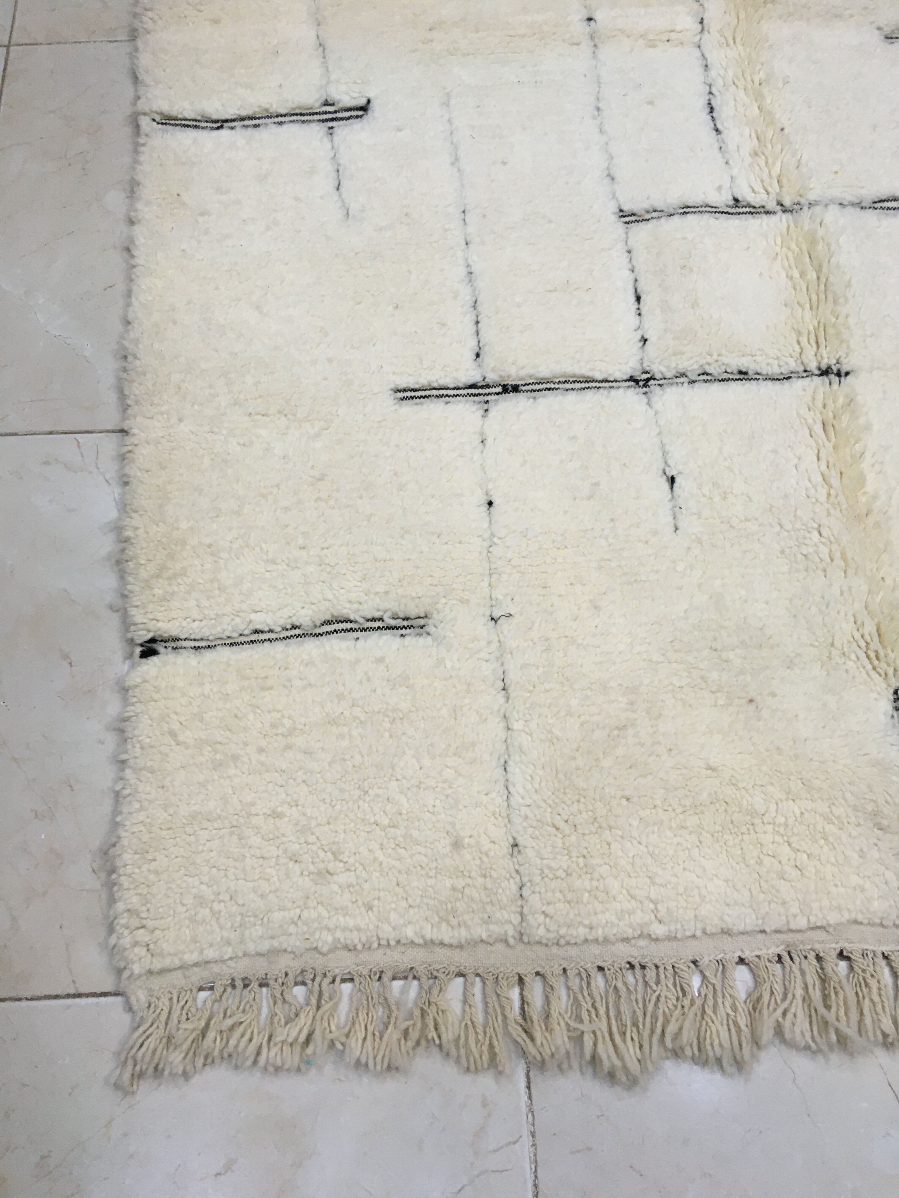 Carpet Beni Ouarain Berber Moroccan 2m55 x 1m57