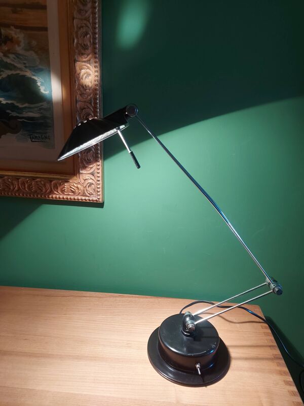 Lampe Aluminor années 80's avec double puissance