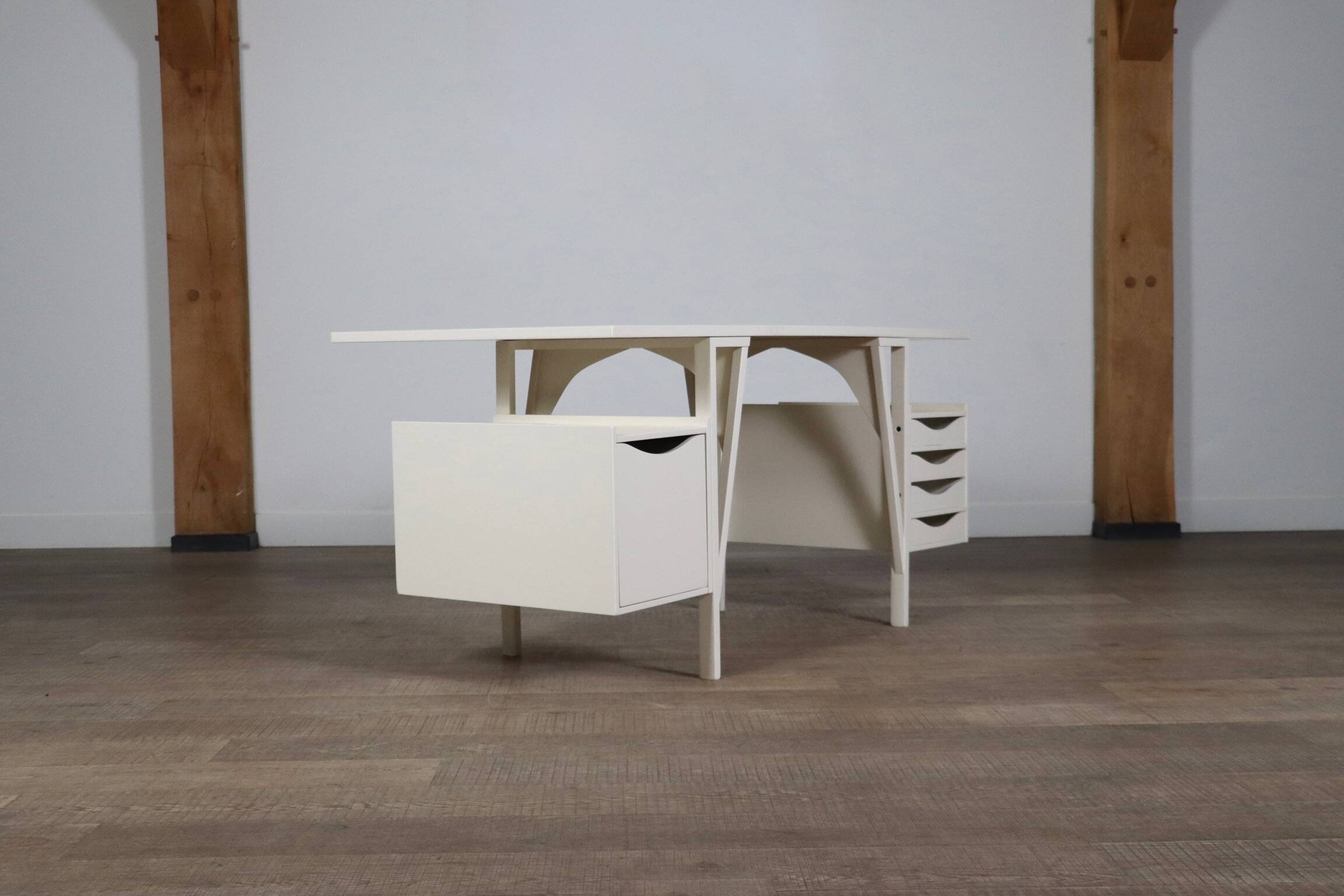 Achille Castiglioni Quark Desk BBB Bonacina, Italy, 1982