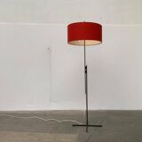 Mid-century German minimalist floor lamp by Kaiser Idell / Kaiser Leuchten.