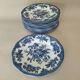 12 English dinner plates Enoch Wedgwood "Asiatic Pheasants"