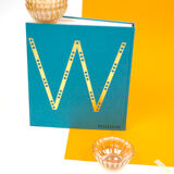 Set of 4 round cups in rosé and pearly glass