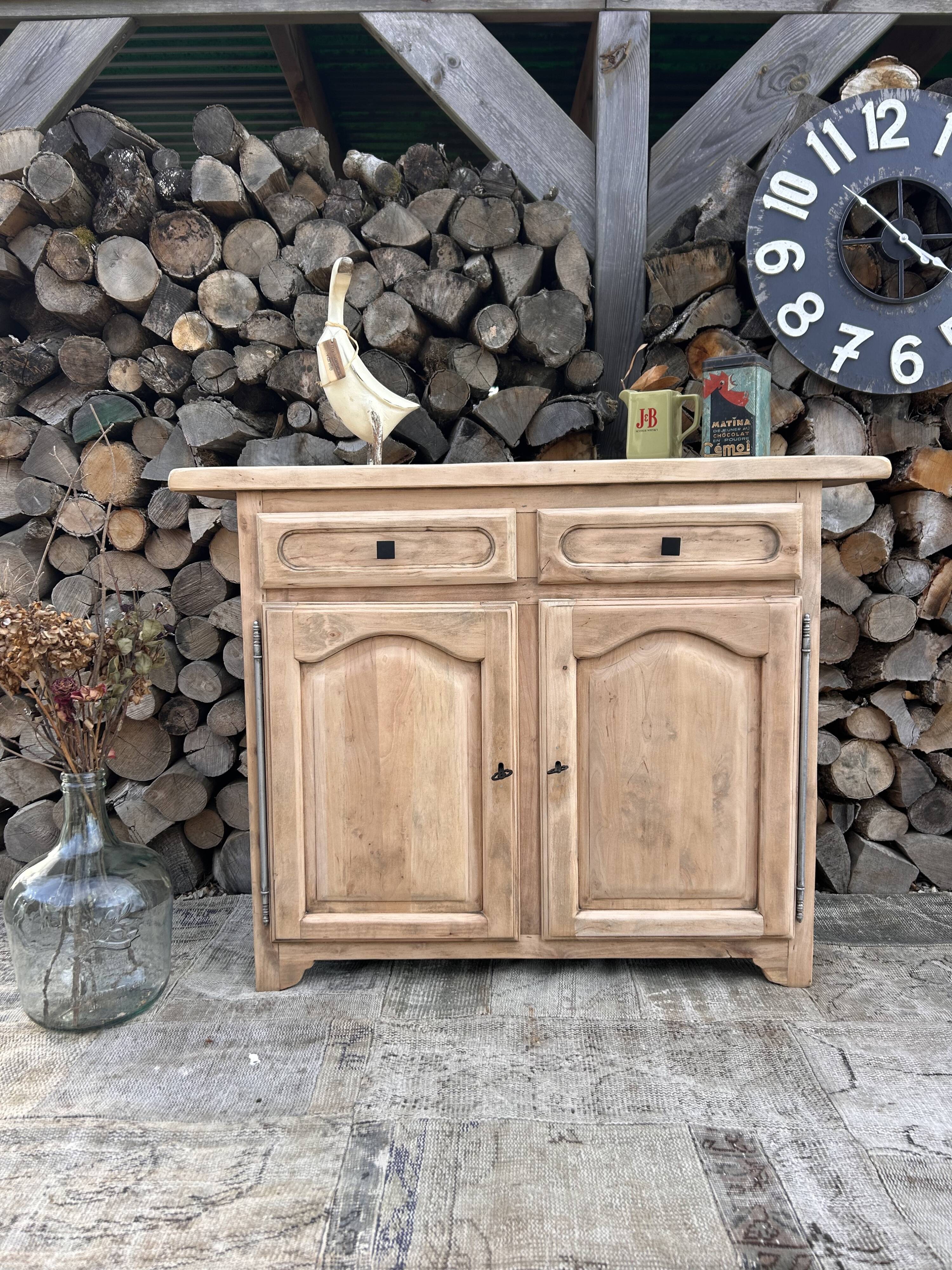 Solid oak sideboard