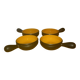 Set of 4 casseroles/ pans