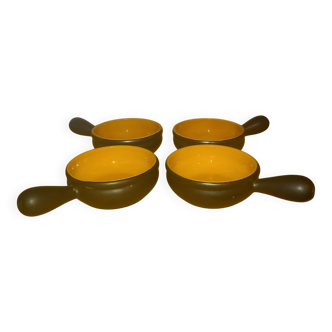 Set of 4 casseroles/ pans